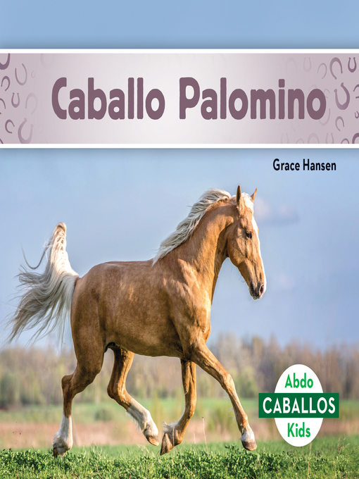 Cover image for Caballo Palomino (Palomino Horses)